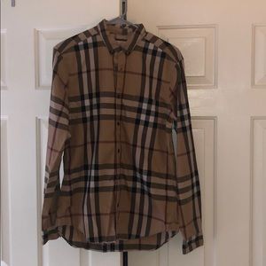 Men’s Burberry Check Shirt